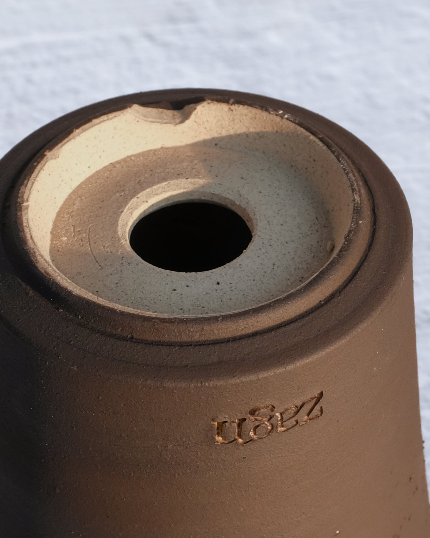 Grande Mud Clay Pot | Handmade Breathable Planter for Succulents & Cacti