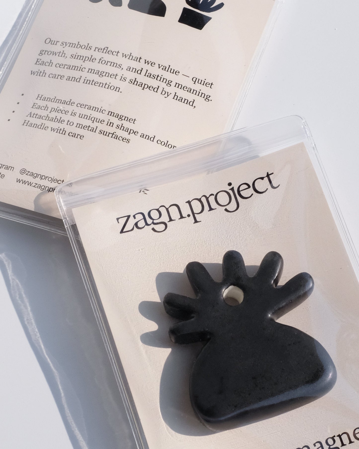 Zagn Symbol Ceramic Magnet